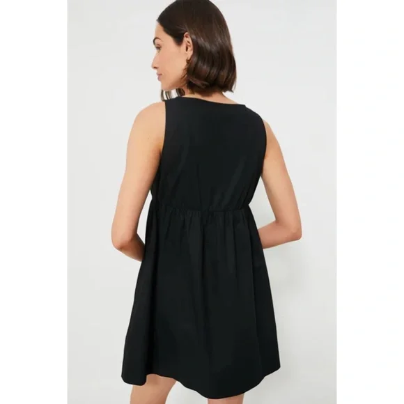 NWT Pomander Place Tuckernuck Sleeveless Porto Dress in Black - Picture 4 of 10